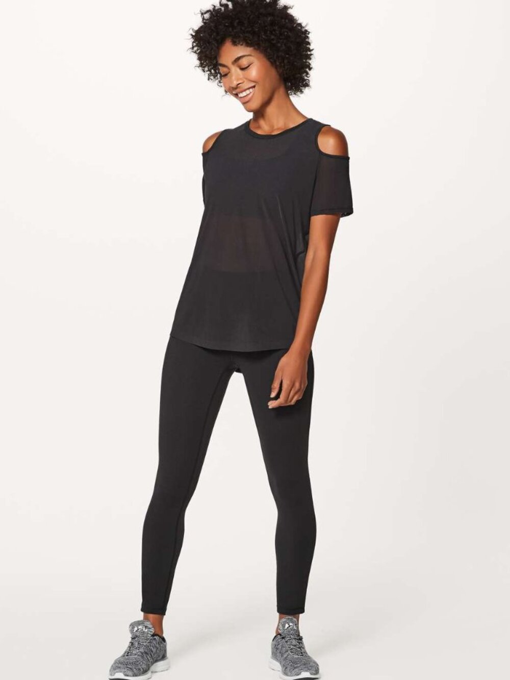 Lululemon Women's Ready Set Go Short Sleeve - Black